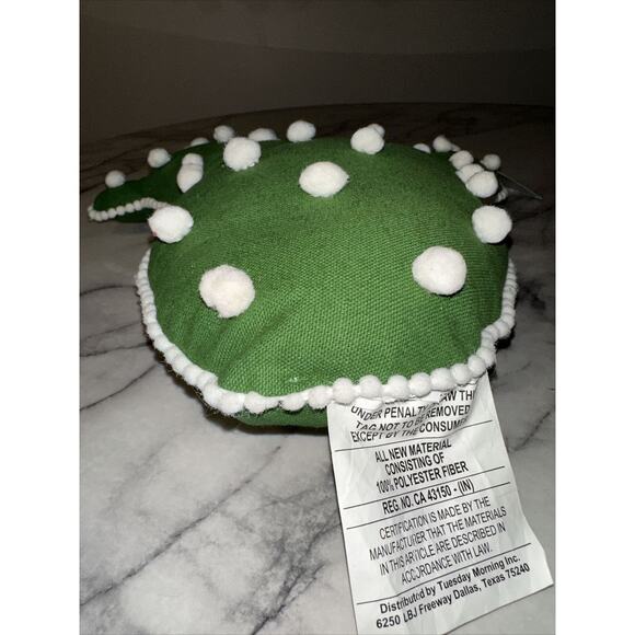 NWT Cactus Accent Pillow Green White 15x12" NEW Boho Southwestern Cacti Western - Picture 2 of 5